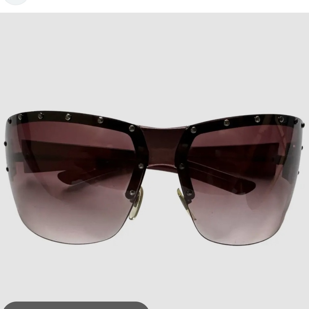 Gucci Shield Purple Sunglasses